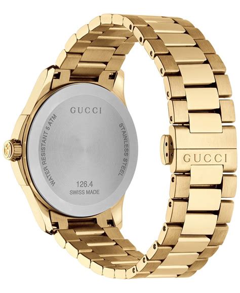 gucci unisex swiss g timeless stainless steel bracelet watch 38mm|stainless steel gucci watch men.